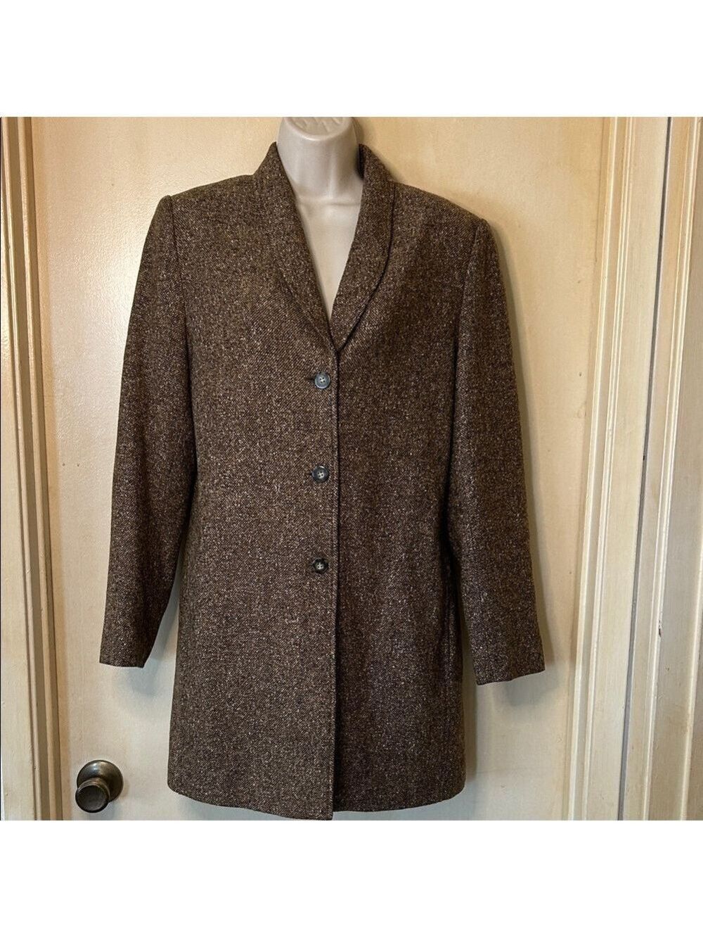 Bonnie & Norma Vintage Brown Wool/Silk Blazer size 8